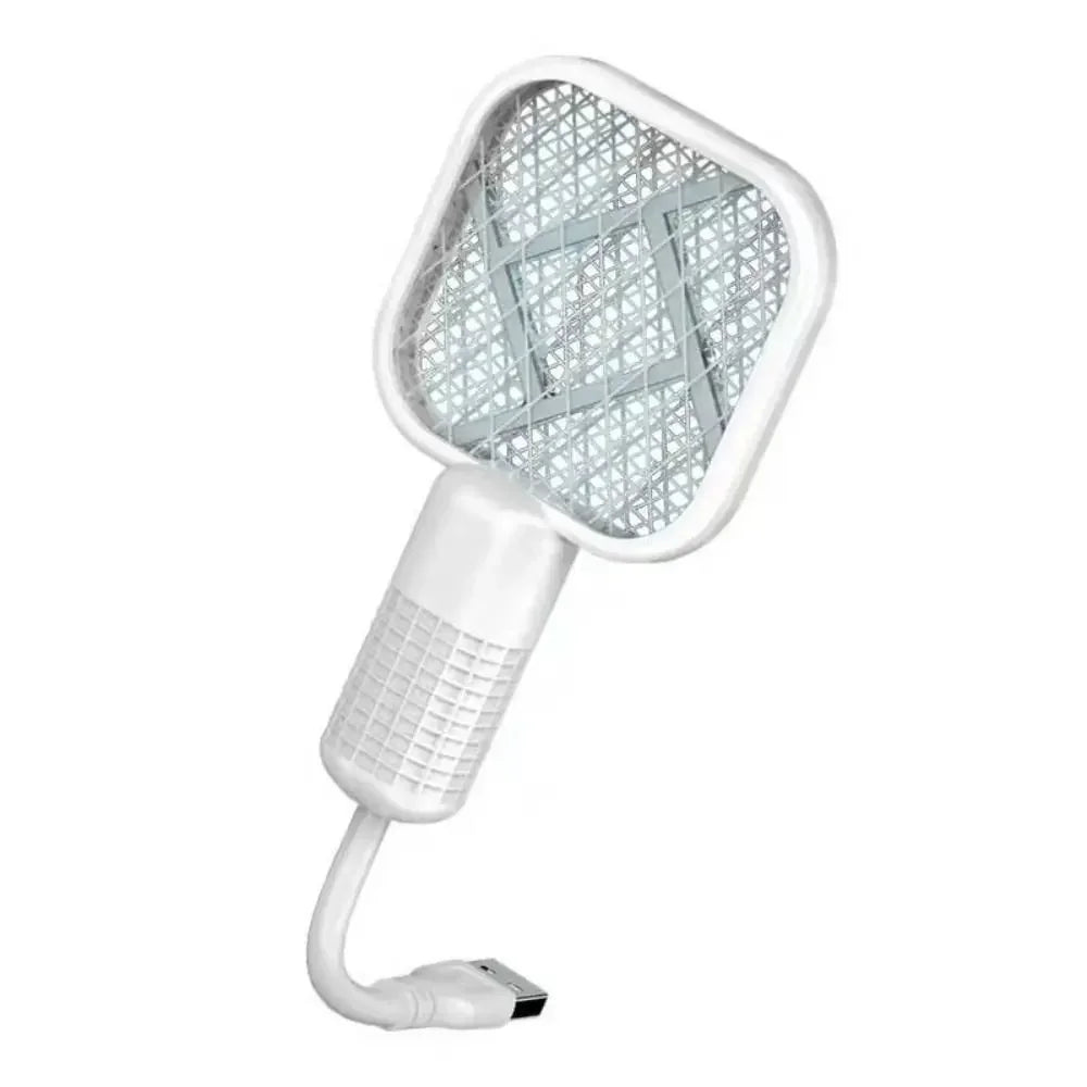 Portable USB Mosquito Swatter with UV Light Car Mosquito Killing Trap for Household Outdoor Picnic Camping Travel Hotel