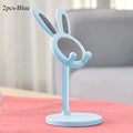 The Cute Rabbit Mobile Phone Stand Desktop Can Lift and Adjust the Desktop Phone Accessories Phone Stand Phone Grip