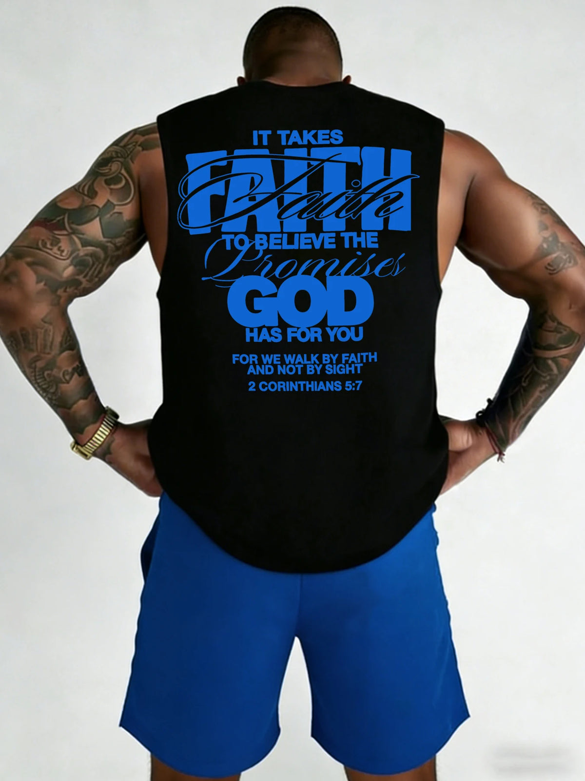 Men's Printed Sleeveless Tank Top and Shorts Set: Casual, Sports, and Leisure Summer Outfits