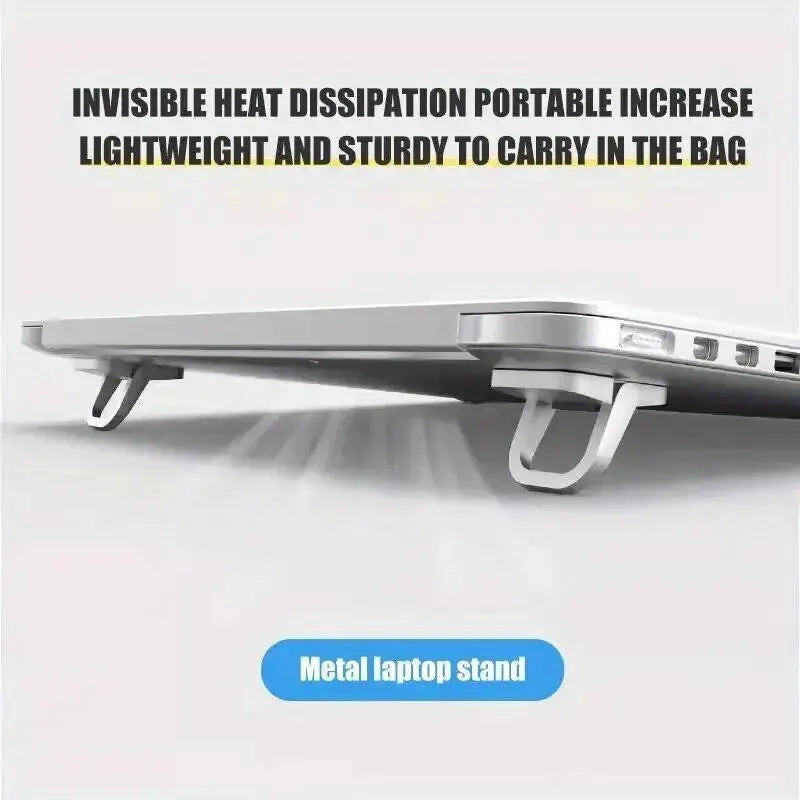 2-Pack Laptop Stand Set with Keyboard Riser & Elevator | Mini Portable  Laptop Supports for Desk