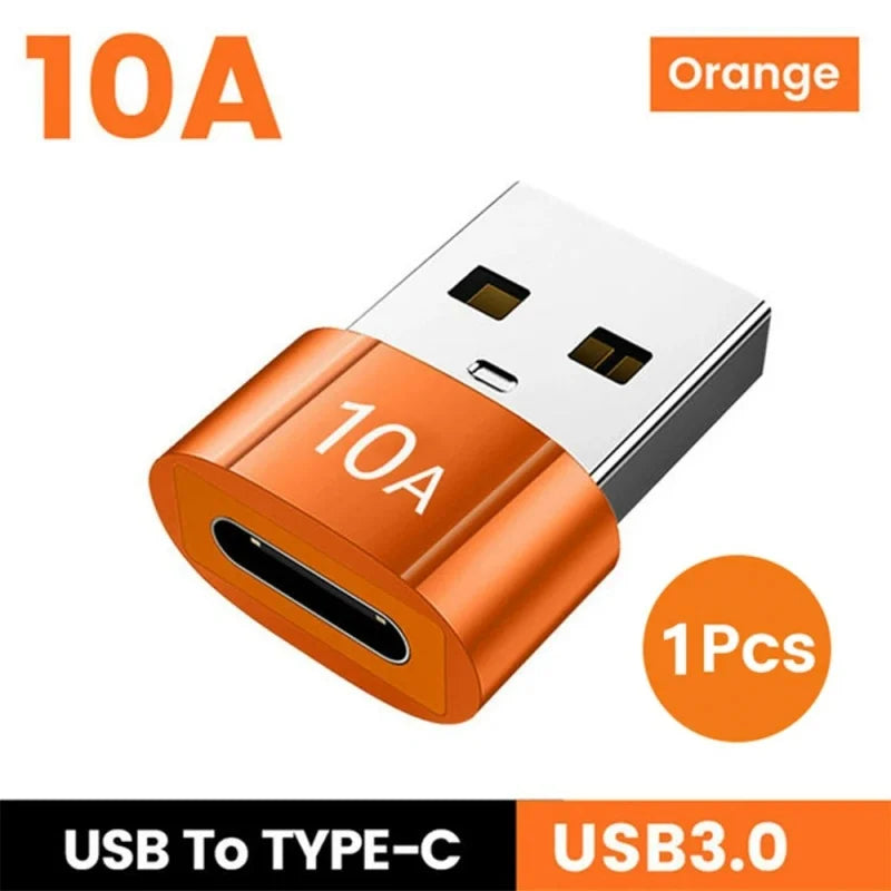Small USB A to USB C Charging Adapters USB to USB C Adapter, Easy Connecting for Cameras and Headphones Accessory